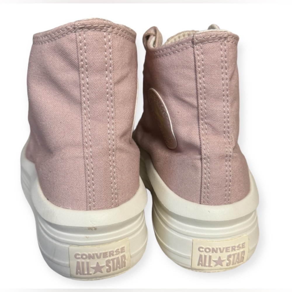 EUC Converse Women's CTAS Move Hi Top Platform Sneaker Mauve/ - Picture 3 of 9